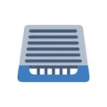 Dynamic Diffuser Grille Icon for Ventilation Solutions