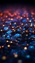 Dynamic digital backdrop 3D rendering, network lines, blockchain data Royalty Free Stock Photo
