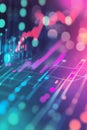 Dynamic Digital Data Visualization: Exploring Trends and Insights Through Colorful Analytics