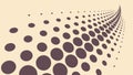 Dynamic Dot Flow Abstract Pattern, vector design Generative AI Royalty Free Stock Photo