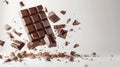 Dynamic Exploding Chocolate Bar Generative AI
