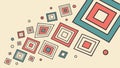Dynamic Exploding Squares Pattern, Abstract Fragmentation, vector design Generative AI Royalty Free Stock Photo