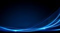 Abstract Blue Digital Waveform Background Royalty Free Stock Photo