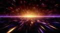 dynamic and futuristic background wallpaper that embodies the concept of light speed. Royalty Free Stock Photo