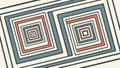 Dynamic Geometric Square Pattern with Intersecting Lines, vector design Generative AI Royalty Free Stock Photo