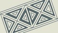 Dynamic Geometric Triangle Pattern Vector, vector design Generative AI Royalty Free Stock Photo