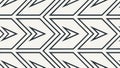 Dynamic Geometric Zigzag Pattern Vector Design, vector design Generative AI Royalty Free Stock Photo