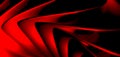Dynamic glowing red abstract 3D shapes with sleek curves and futuristic vibrant artistic design