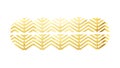 Dynamic Gold Chevron Pattern Abstract Decorative Element, vector design Generative AI Royalty Free Stock Photo