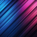 A dynamic graphic design features a diagonal line dividing two colored halves blue, pink, with depth added by vertical Royalty Free Stock Photo