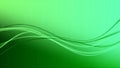 Dynamic Green Abstract Background with Flowing Wavy Lines Royalty Free Stock Photo
