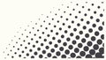 Dynamic Halftone Dot Gradient, Abstract Retro Graphic Effect, vector design Generative AI Royalty Free Stock Photo