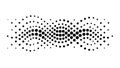 Dynamic Halftone Dot Pattern: Abstract Retro Graphic Background, vector design Generative AI Royalty Free Stock Photo