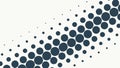 Dynamic Halftone Dot Pattern: Modern Gradient Background Design, vector design Generative AI Royalty Free Stock Photo