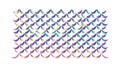 Dynamic Herringbone Pattern with Colorful Stripes, Abstract Texture, vector design Generative AI Royalty Free Stock Photo