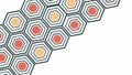 Dynamic Hexagonal Pattern for Modern & Abstract Designs, vector design Generative AI Royalty Free Stock Photo