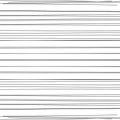 Dynamic horizontal lines, stripes. Random linear, lineal pattern Royalty Free Stock Photo