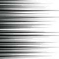 Dynamic Black and White Speed Lines Background Royalty Free Stock Photo
