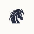 Dynamic Horse Head Logo Illustration With Mythological References