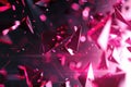A dynamic image of red and white triangles in motion. Suitable for graphic design projects