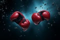 Dynamic Impact Pair of red boxing gloves