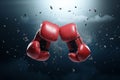 Dynamic Impact Pair of red boxing gloves