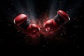 Dynamic Impact Pair of red boxing gloves