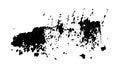 Dynamic Ink Splatter Grunge Texture Vector, Abstract Artistic Burst, vector design Generative AI Royalty Free Stock Photo