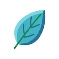 Dynamic Leaf Symbol Illustration Royalty Free Stock Photo