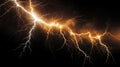 dynamic lightning black background Royalty Free Stock Photo