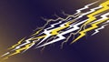 Dynamic Lightning Bolt Energy Abstract Background Design Royalty Free Stock Photo