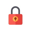 Dynamic Lock Symbol Illustration Royalty Free Stock Photo