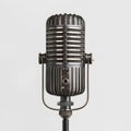 Dynamic Microphone Ã¢â¬\' Professional Broadcast & Podcast Dynamic Vocal Microphone for Clear Audio Royalty Free Stock Photo