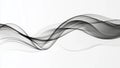 Dynamic minimalist wave patterns are a key element of digital art design