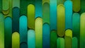 Vibrant Green and Teal Abstract Vertical Bars Background Royalty Free Stock Photo