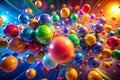 Dynamic Molecular Interactions A Colorful Visualization of Energy Exchange in a Complex System