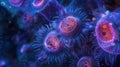 The dynamic movements of cilia constantly adjusting to changes in their environment and ensuring the survival of the