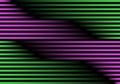 Dynamic Neon Background with Stripes. Vector Banner with Gradient. Chat Gpt Technology Pattern