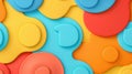 Dynamic numerical abstract background perfect for presentations and data visualization