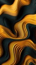 Dynamic Overlapping Lines and Curves Abstract Design. Generative AI Royalty Free Stock Photo