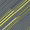 Stripes in an alternating sequence of dark blue, yellow, and light Royalty Free Stock Photo