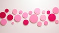 dynamic pink paint circle