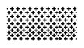 Dynamic Pixel Grid Pattern Vector Icon for Digital Design, vector design Generative AI Royalty Free Stock Photo