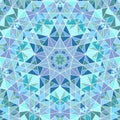 Dynamic polygonal triangle mosaic pattern background design Royalty Free Stock Photo