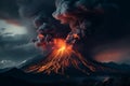 Dynamic portrait the fierce beauty of an erupting volcano revealed