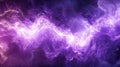 Dynamic Purple Energy Waves Abstract Background Royalty Free Stock Photo