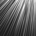 Dynamic, radial lines pattern. Straight slanted lines black and