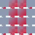 Dynamic Red and Grey Geometric Grid Pattern Royalty Free Stock Photo
