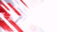 Dynamic Red and Grey Geometric Technology Background Royalty Free Stock Photo