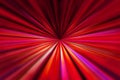 Red converging lines background